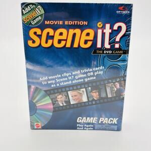 Scene It? Movie Edition - DVD GAME PACK, FACTORY SEALED. New!